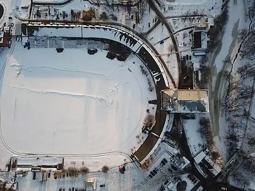 Вид на стадион сверху (2021)