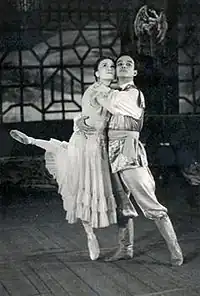 Солисты казахского балета Сара Кушербаева и Заурбек Райбаев