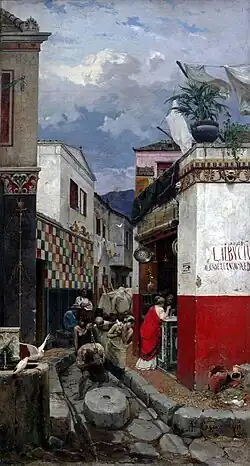 Улица в древней Помпее