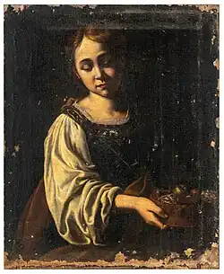 Святая Дорофея. Между 1610 и 1620 гг. Холст, масло. Рим, частная коллекция