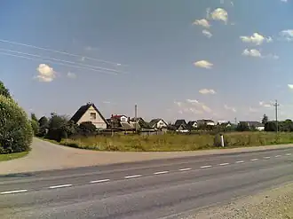 Вид на д. Северик с северной стороны