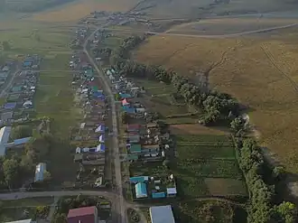 Седякбаш. Вид с высоты птичьего полета. Матвеев