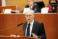 Выступление С. Б. Семёнова на историко-архивном форуме в Самарской Губернской думе, 2017 г.