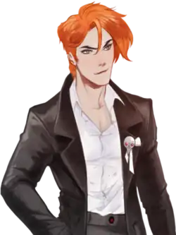 Сергей Разумовский из комикса «Майор Гром». Художник — Анастасия Ким