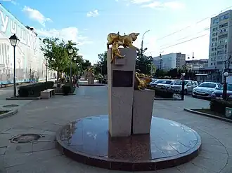 Сквер сибирских кошек