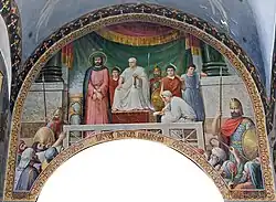 Фрагмент фрески