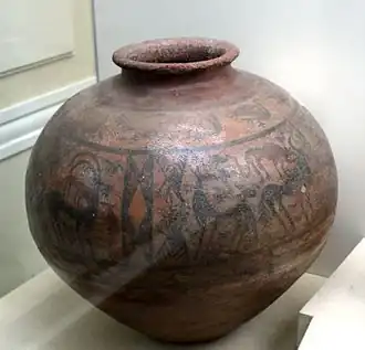 Сосуд из селения Шахтахты. Середина II тысячелетия до. н. э.