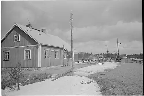 Станция Кителя. 21 апреля 1944 год.