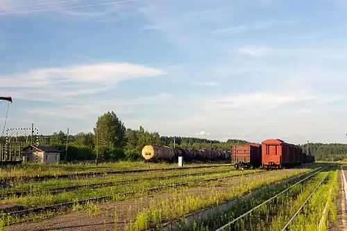 Путевое развитие станции Торопец
