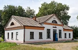 Вокзал разъезда Мамаевцы