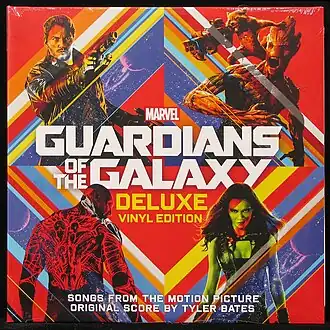Обложка альбома Тайлера Бэйтса «Guardians of the Galaxy(Original Score)» (2014)