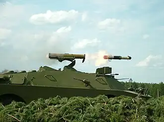 Самоходные противотанковые ракетные комплексы