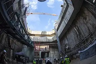 Строительство станции