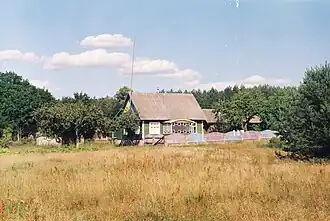 Один из домов в деревне