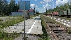 Вид в сторону ст. Каменногорск II.