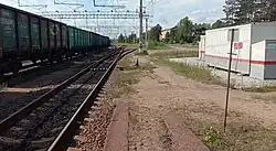 Вид в сторону тупика.