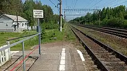 Вид в сторону ст. Лодейное Поле.