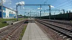 Вид со сторону ст. Возрождение.