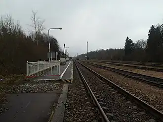 Вид в сторону ст. Прибылово.