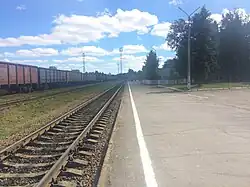 Вид в сторону рзд. Веркко и ст. Суоярви II.