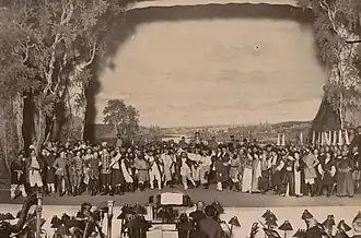 Сцена из 2 акта. "Тушинцы", 1895