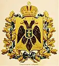 Неофициальный герб губернии (изд. Сукачова, 1878)
