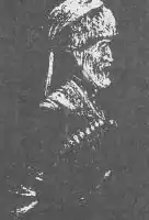 Недостоверный портрет из книги Б. А. Аджаматова