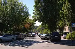 Вид в сторону Большой Васильковской улицы.