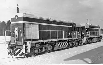 ТГМ5-001, секции А и Б