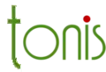 Шестой логотип телеканала «Тонис» с 1 декабря 2011 по 24 августа 2017 года.