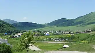 Вид на южную сторону села