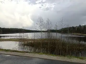 Вид с трассы "Кола"