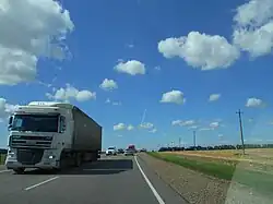 Трасса Краснодар-Ейск, июль 2016 год