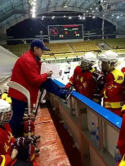 На тренерском мостике