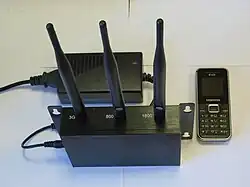 Трехдиапазонный блокиратор (подавитель) мобильной связи