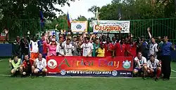 Играй в футбол ради мира, турнир, посвященный Дню Африки, Москва, Российская Федерация, 2012 год