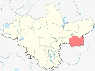 Тёсовское сельское поселение (упразднено) на карте