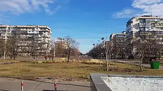 вид со стороны Братиславской улицы