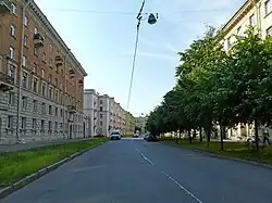 Вид в сторону улицы Зайцева