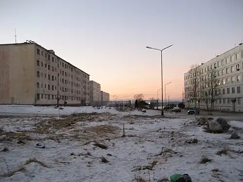 Высокий  Улица посёлка