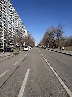 Ул. Санникова от д.1 (слева)