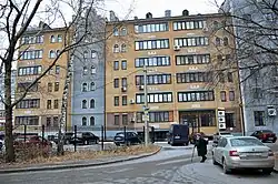 Жилой дом: ул. Юлиуса Фучика, 8В (ноябрь 2018)