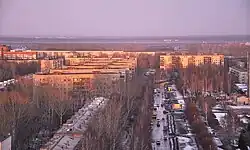 Улица Зорге со стороны кинотеатра «Рассвет»