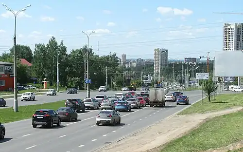 В районе пересечения ул. 9 января