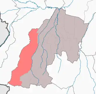 Шалажинское сельское поселение на карте