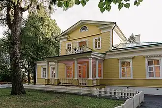Усадьба Пушкиных в селе Большое Болдино. Господский дом