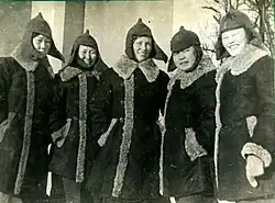 Участницы перехода