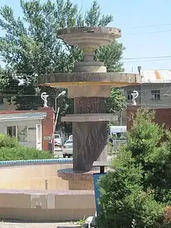 Фонтан в больнице