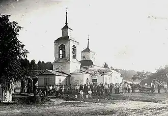 Казанская церковь (сл. Канава, фото 1920 г.).