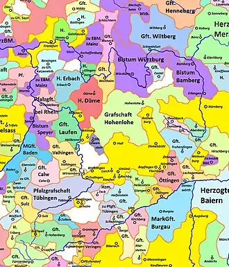 По состоянию на 1250 г.